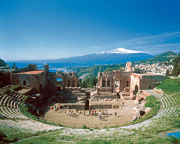 Taormina - Greek Theatre, Etna Mountain, Jonic Coast