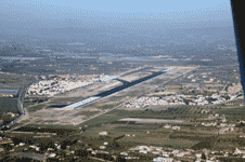 aeroporto comiso - vista aerea