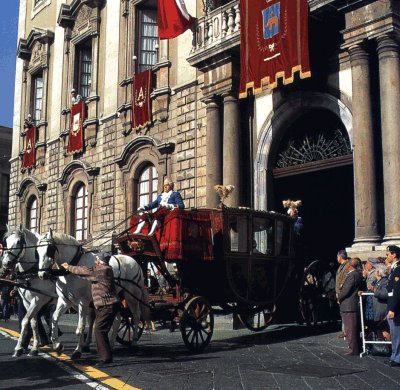 Sant'Agata - Carrozza del Senato