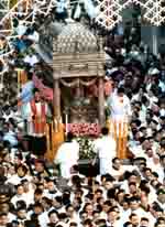 reliquie in processione