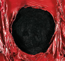mostra burri fontana