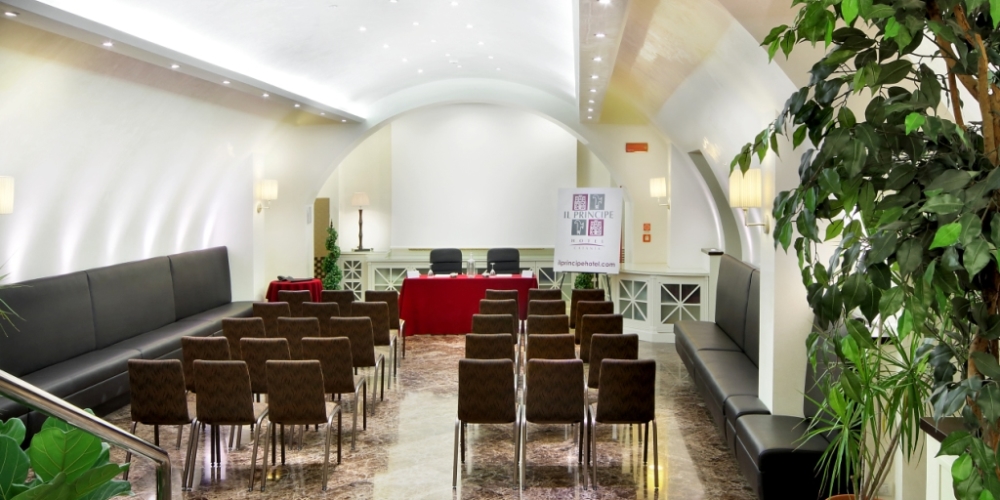 Events hall ready for a meeting